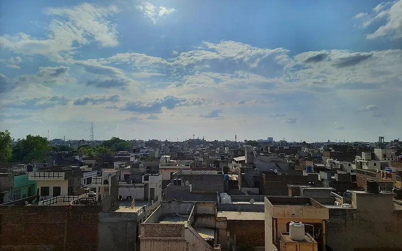 Ludhiana city skyline